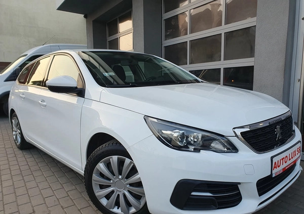 Peugeot 308 cena 39900 przebieg: 163119, rok produkcji 2019 z Warszawa małe 277